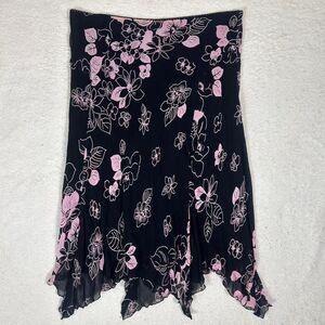 Gorgeous Whimsigoth Dark Fairy Nostalgia Asymmetrical Hem Skirt